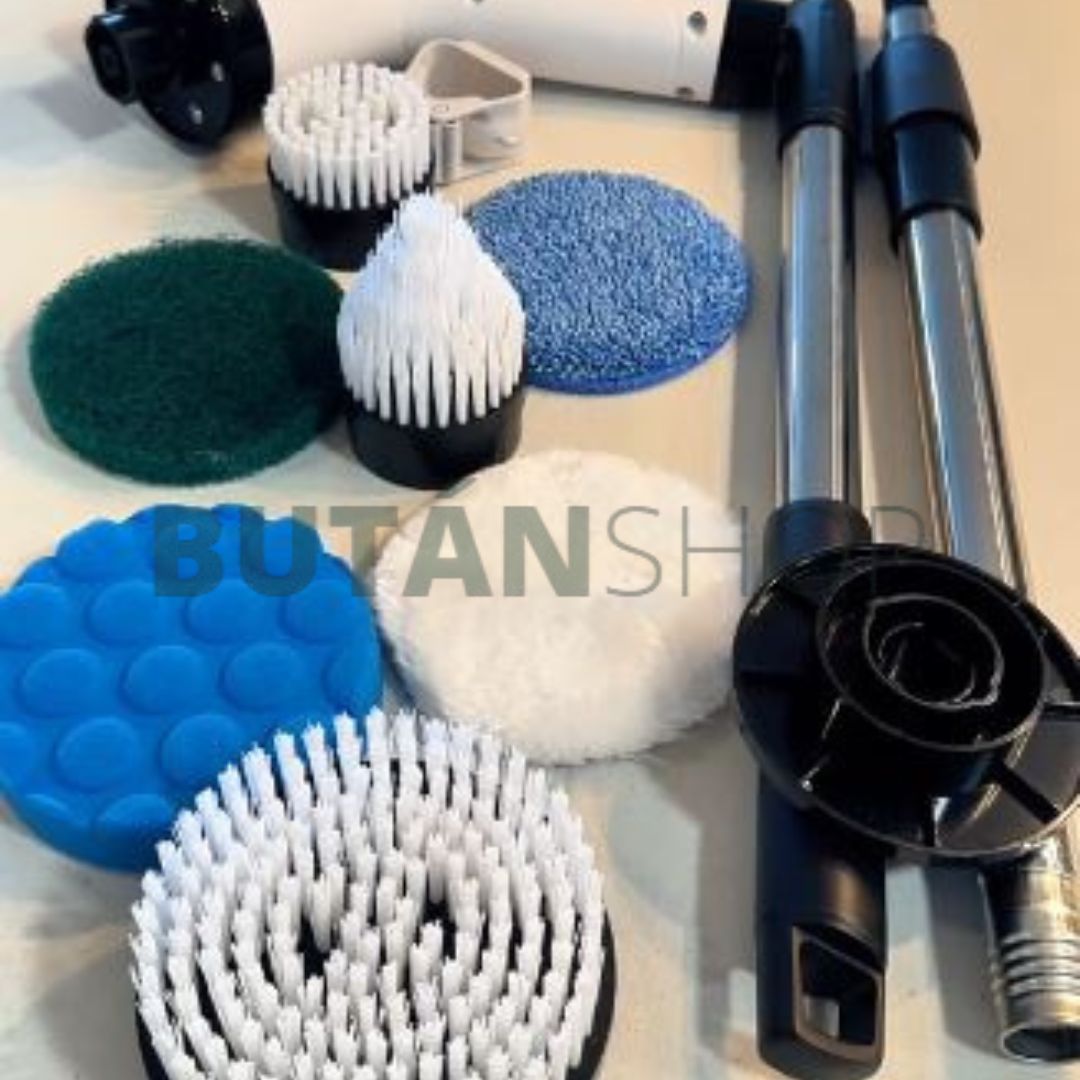 TurboClean 9 Pro  Cepillo electico 7 en 1 Mayor comodidad y menor esfuerzo físico